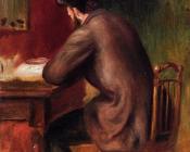 皮埃尔奥古斯特雷诺阿 - Posthumous Portrait of Frederic Bazille